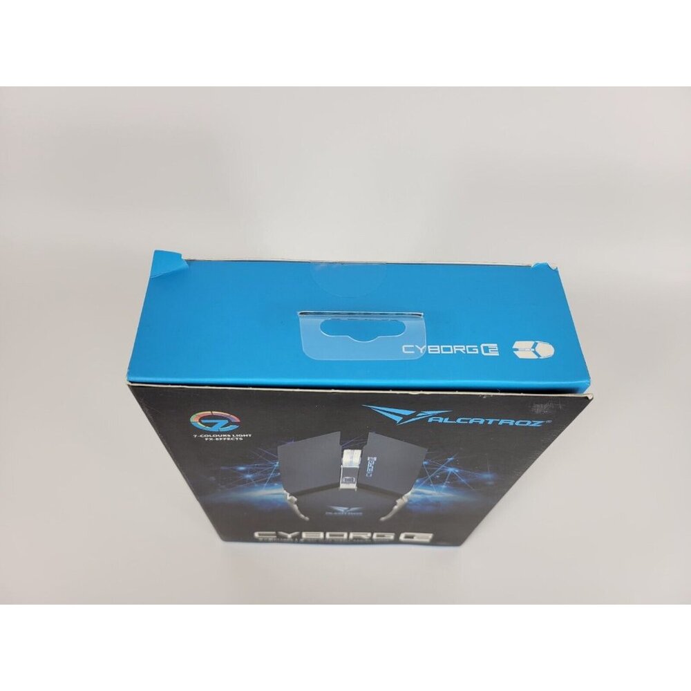 Alcatroz Cyborg 2 Pro 5 Button 2 Way Click PC Computer Laptop Gaming Mouse Black - Picture 3 of 11